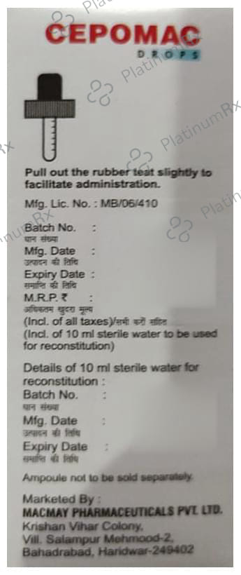 Cepomac Oral Drop Orange