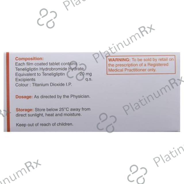 Glypten 20mg Tablet 10s