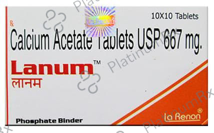 Lanum 667mg Tablet 10s