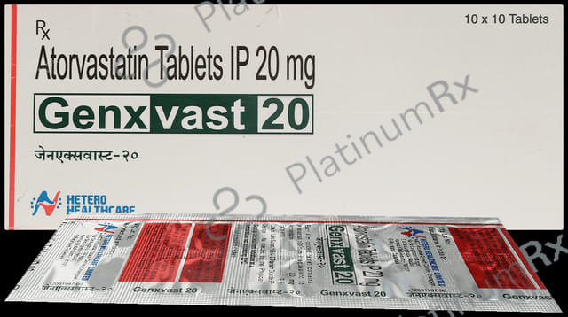 Genxvast 20mg Tablet 10s