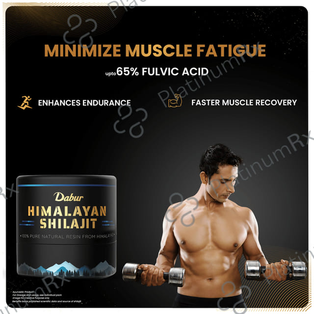 Dabur Himalayan Shilajit Resin -100% Pure Natural Shilajeet -Boosts Stamina, Vitality & Immunity