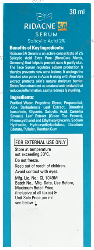 Ridacne SA Serum 30ml