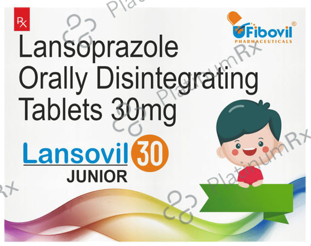 Lansovil 30mg Junior Tablet DT 10s