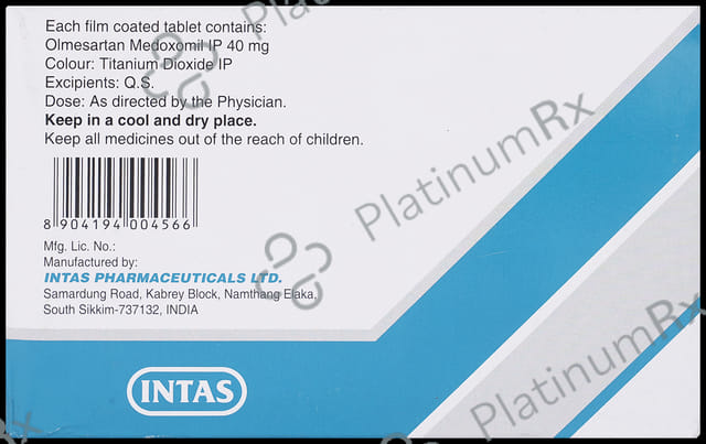 Olmark 40mg Tablet 15s