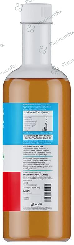 Superfit Apple Cider Vinegar with The Mother