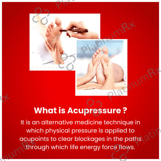 Dr Ortho Pain-Free Acupressure Slipper 7 Black & Red