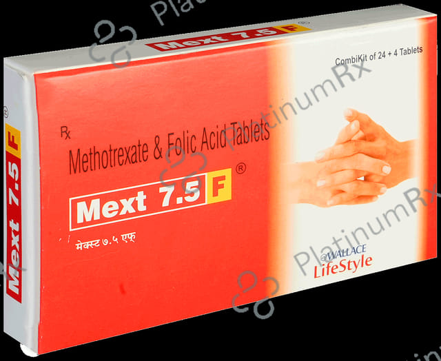 Mext 7.5mg/1000mcg F Combipack Tablet 28s