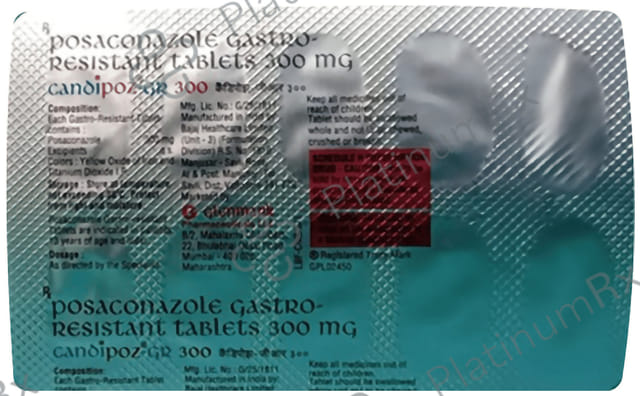 Candipoz GR 300mg Tablet 10s