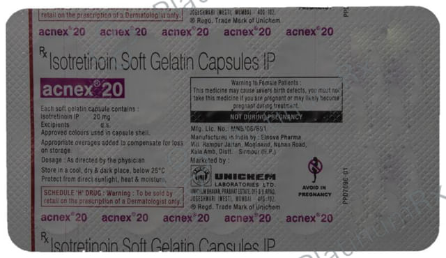 Acnex 20mg Capsule 10s