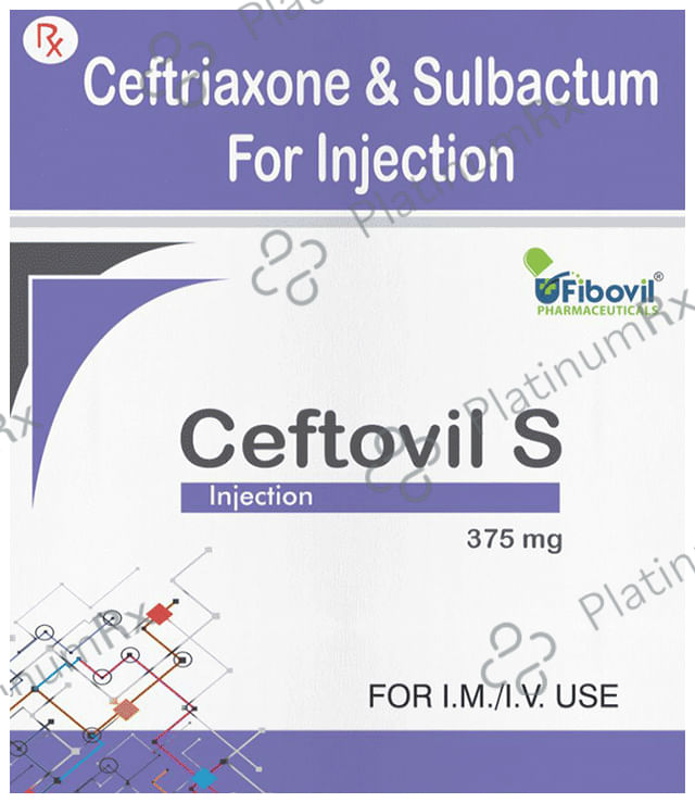 Ceftovil-S 375mg Injection
