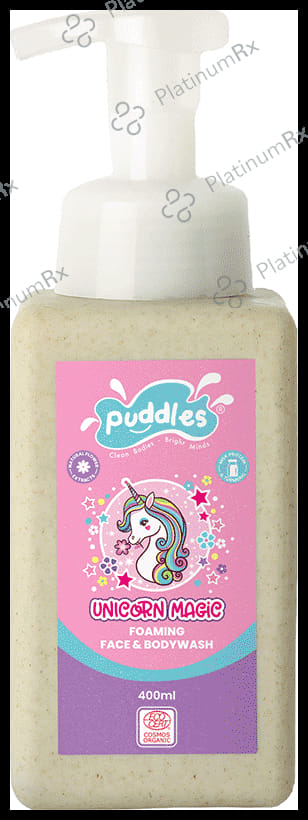 Puddles Unicorn Magic Foaming Face & Body Wash