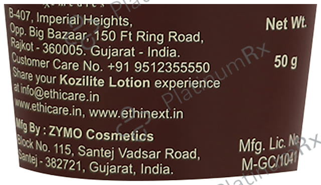 Kozilite Non Oily Skin Lightening Lotion 50gm