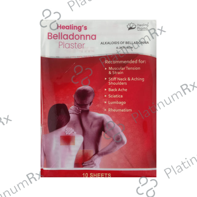 Belladona Plaster 10s