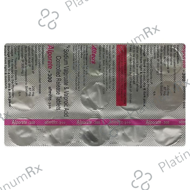 Alporate 300mg Tablet CR 15s