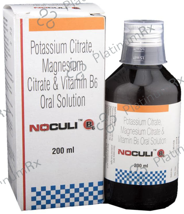 Noculi B6 1100/375/25mg Oral Solution 200ml