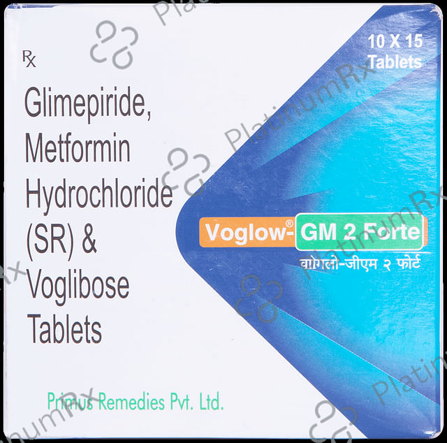 Voglow GM 2/1000/0.2mg Tablet SR 15s