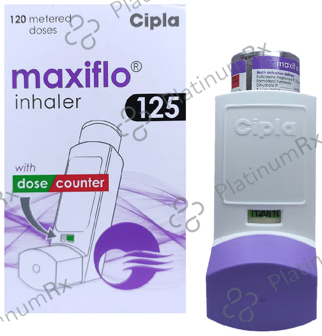 Maxiflo 125/6mcg Inhaler 120MDI