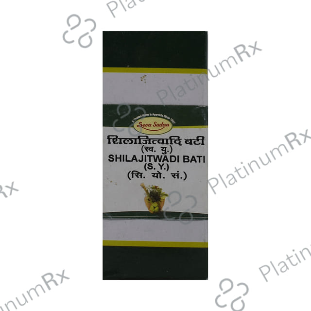 Seva Sadan Shilajitwadi Bati (S.Y.) Tablet