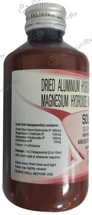 Solacid Oral Suspension Aniseed 170ml