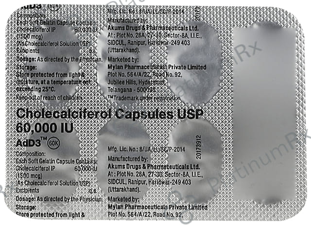 Add3 60K Soft Gelatin Capsule 8s