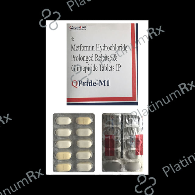 QPride M1/500mg Tablet PR 10s