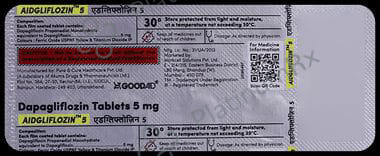 Aidgliflozin 5mg Tablet 10s