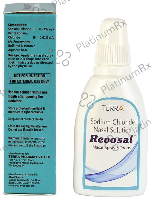 Revosal 0.74% Nasal Solution 20ml