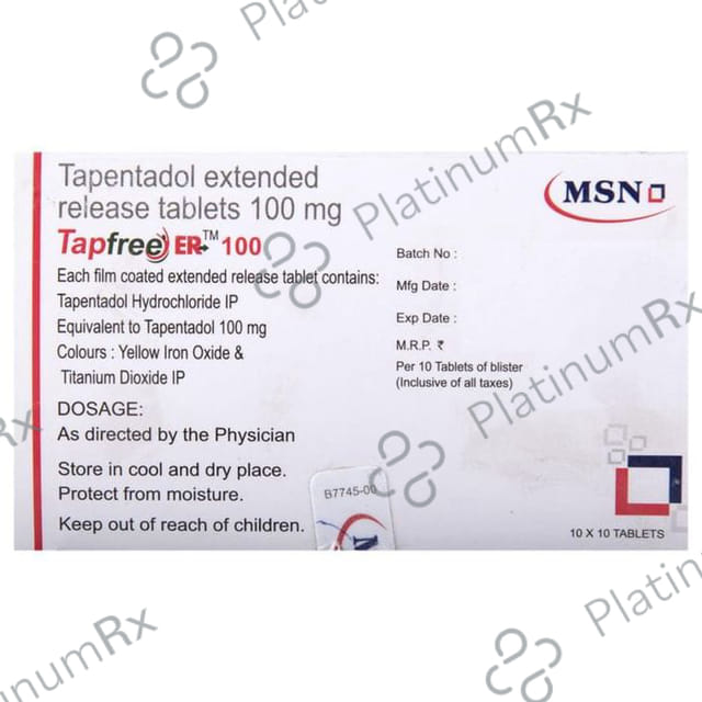 Tapfree 100 Tablet ER
