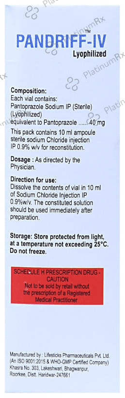 Pandriff-IV Injection