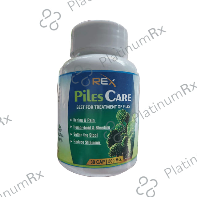 Rex Piles Care 500mg Capsule