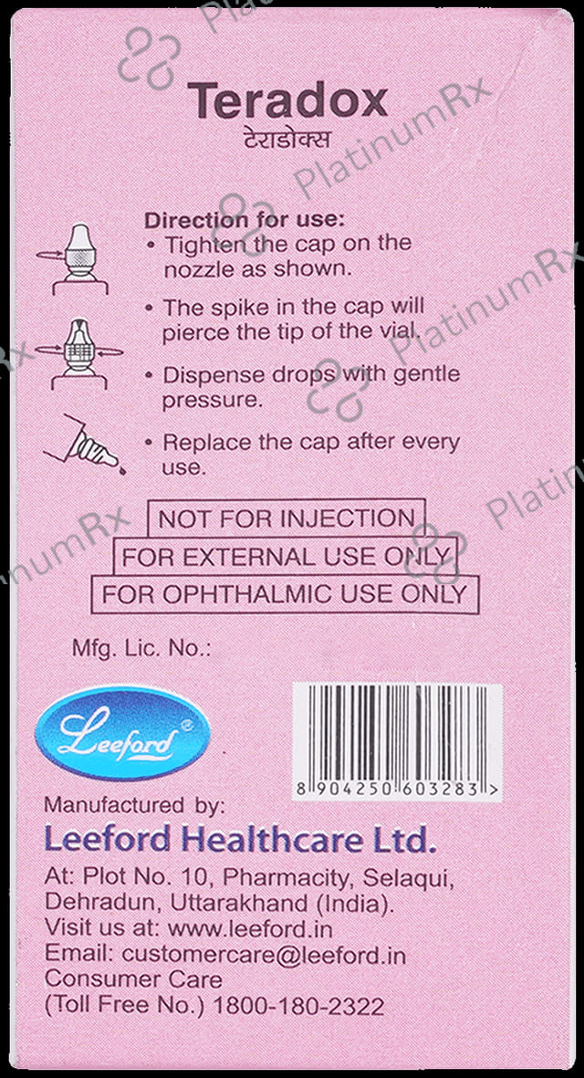 Teradox Eye Drop