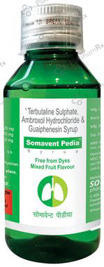 Somavent Pedia Syrup Mixed Fruit