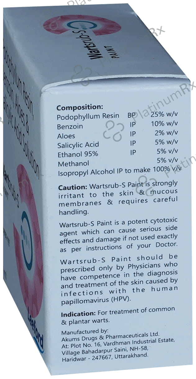 Wartsrub S Paint 10ml