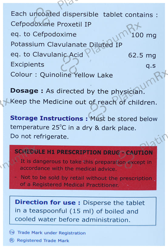 Domipod CV 100mg Tablet DT 10s