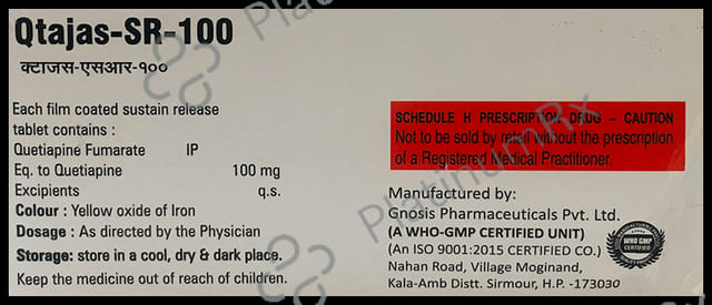 Qtajas 100mg Tablet SR