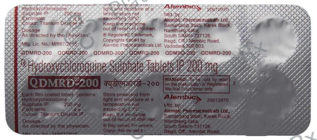Qdmrd 200mg Tablet 10s