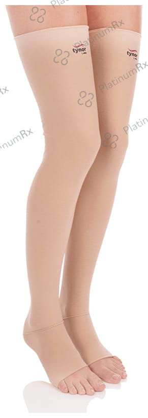 Tynor I 70 Medical Compression Stocking Mid Thigh Large 1s