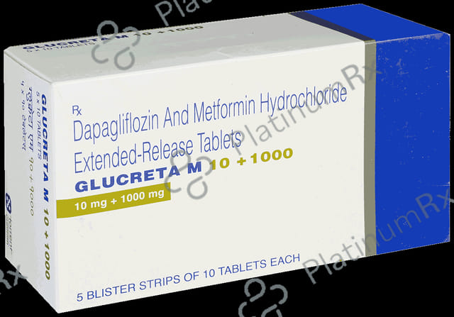 Glucreta M 10/1000mg Tablet ER 10s