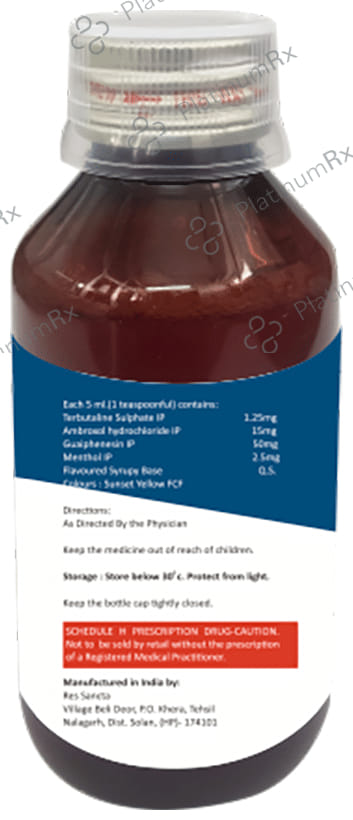 Respicool Orange Syrup 100ml