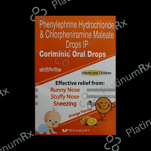 Coriminic 2/5mg Drops 15ml