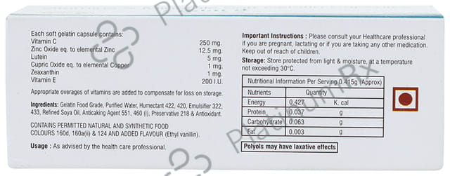 Optho Life Science I-Gem 6 Soft Gelatin Capsule