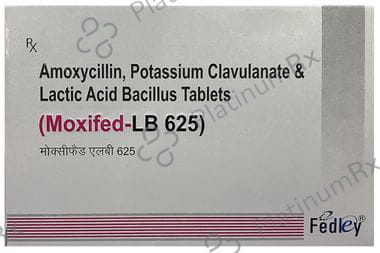 Moxifed-LB 625 Tablet