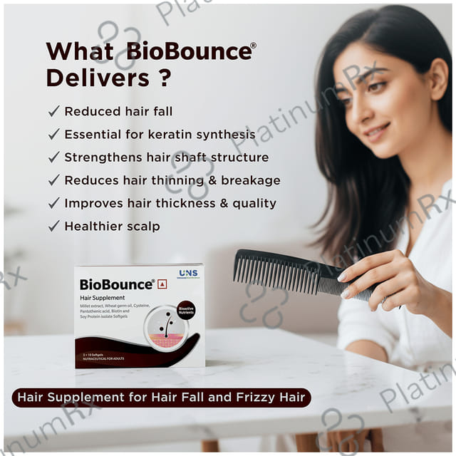 Bio Bounce Hair Health Supplement Softgel 10s