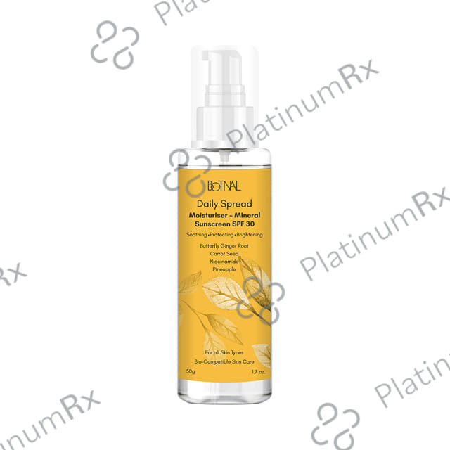 Botnal Daily Spread Moisturiser + Mineral SPF 30 Sunscreen 50gm