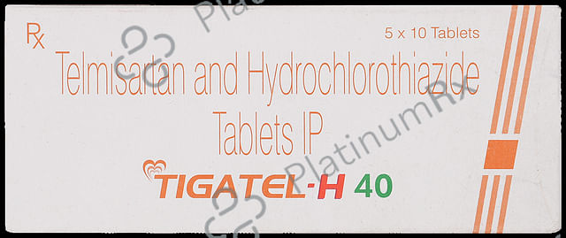 Tigatel H 40/12.5mg Tablet 10s