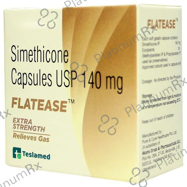 Flatease 140mg Capsule 10s