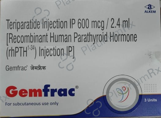 Gemfrac 600mcg Injection 2.4ml*3