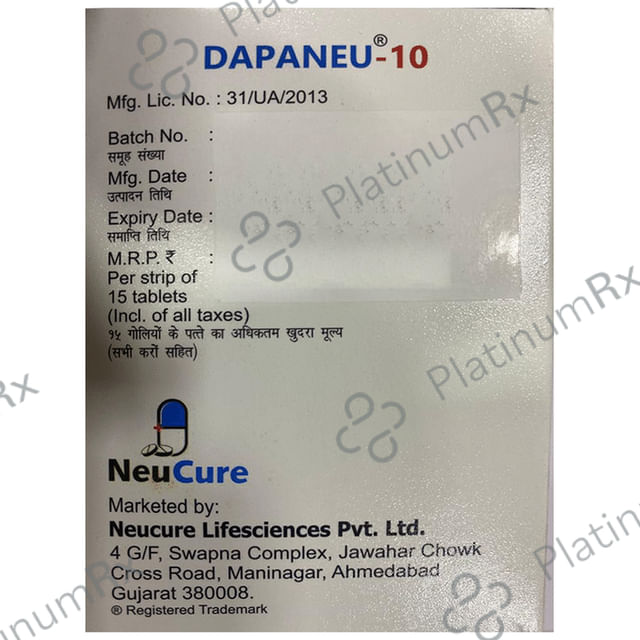Dapaneu 10 Tablet