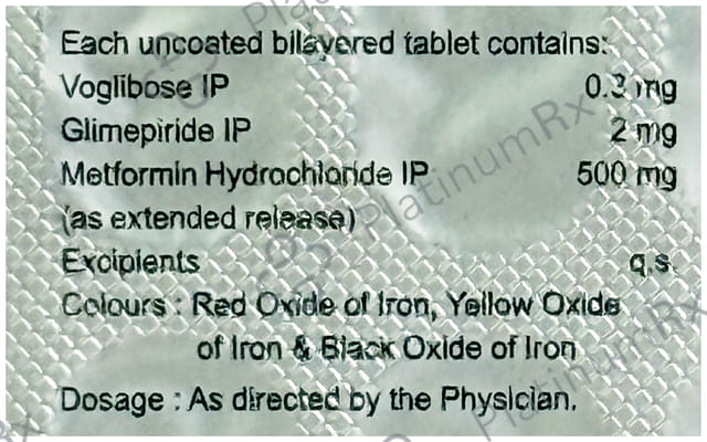 Volicure Trio 2/0.3mg Tablet 15s