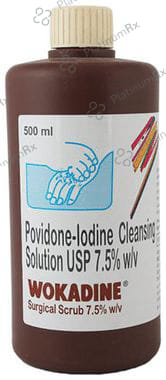 Wokadine 7.5% Surgical Scrub 500ml
